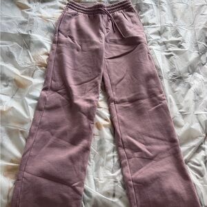Aritzia Kids Dusty Pink Joggers